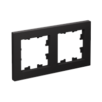 Рамка AtlasDesign 2м карбон, универсальная (упак-5шт) SchE          