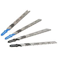 Набор пилок для лобзика №1, 4шт в блистере EDGE by PATRIOT          