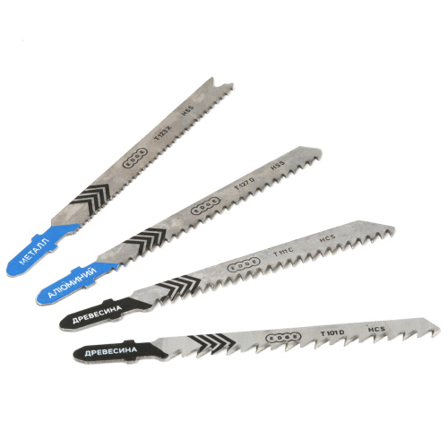 Набор пилок для лобзика №1, 4шт в блистере EDGE by PATRIOT                                        