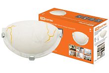 Светильник декоративный СД 1х60 Вт E27 полукруг мрамор ТДМ          