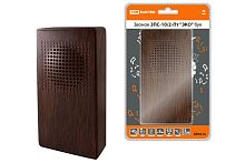 Звонок ЗПС-10/2-Пт "ЭКО" бук (пров. без.кн., сеть, "птичка") ТДМ          