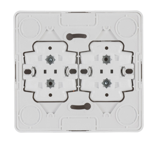 Розетка о/у Этюд 4м б/з белый IP20 16А (упак-7шт) SchE                                         фото 3                    