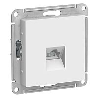 Розетка c/у AtlasDesign RJ45 1м белый механизм кат.5E (комп.) (упак-10шт) SchE          