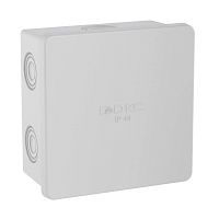 Коробка ответвит. с кабельными вводами, 80х80х40мм (6 вводов) IP44 (упак 20шт)          