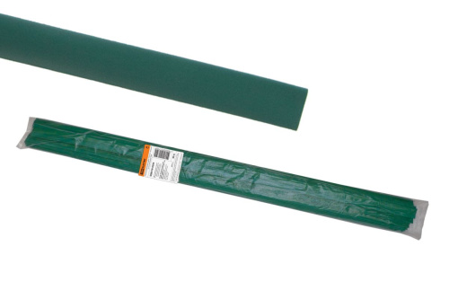 Термоусаживаемая трубка   6/3 зеленая по 1м (50 м/упак) ТУТнг ТДМ                                        