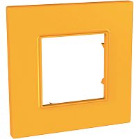 Рамка Unica Quadro 1м оранж SchE          