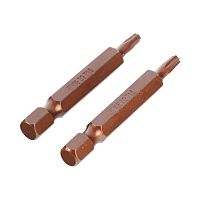 Бита T15, сталь S2, длина 50 мм, 2шт в блистере EDGE by PATRIOT          