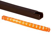 Кабель-канал  25х16 бук 3D (60 м) ТДМ аналог SQ0402-2405          