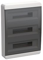 Корпус пласт. ЩРН-П-54 IP41 черн. прозр. дверь TEKFOR IEK          
