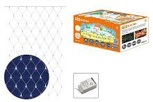 Гирлянда новогодняя "Сеть" 1,5х1,5 м, белый свет,  8 режимов, наружное использование, IP44, ТДМ          