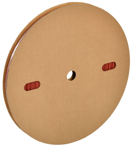 Термоусаживаемая трубка 18/9 красная (рол/100м) ТТУ ИЭК                                        