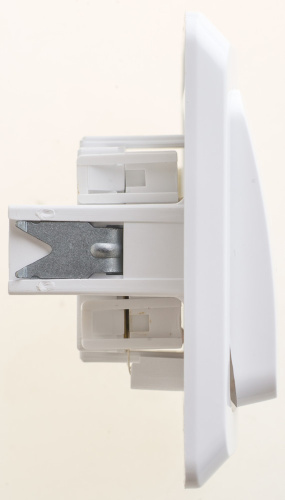 Выключатель с/у Этюд 2кл белый IP20 10А с инд.  (упак-20шт) SchE                                         фото 4                    