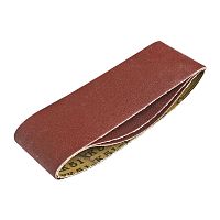 Лента абразивная 75ммх457мм, Р100, 3шт EDGE by Patriot          