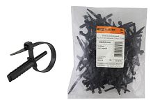 Хомут дюбельный ХД 7х150 черный (50шт) ТДМ          