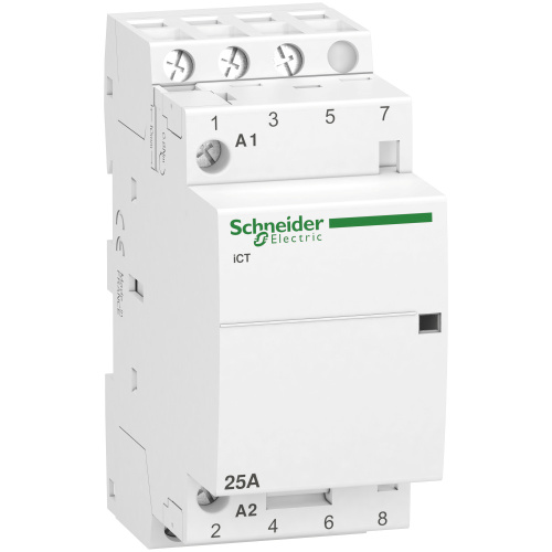 Контактор мод.iCT Acti9 25A/3п 3НО 230/240V AC SchE A9C20833                                        