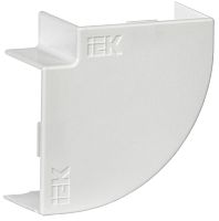 Поворот на 90град КМП 25х16 белый (4шт/компл) IEK          