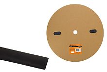 Термоусаживаемая трубка 20/10 черная (100 м/ролл) ТУТнг ТДМ          