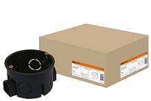 Коробка установочная мод. 60х42мм IP20, саморез., синий ТДМ          