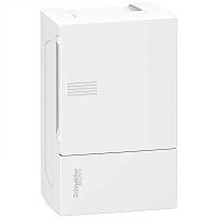Бокс MINI PRAGMA IP40 1ряд/4мод.нав.бел. дв. SchE MIP12104          