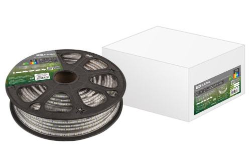 Лента светодиодная 7,2Вт IP67 RGB SMD5050/30 (кратно 20м) 220В ТДМ                                        