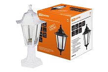 Светильник садово-парковый НТУ 06-60-001 шестигранник, стойка, пластик, белый ТДМ          