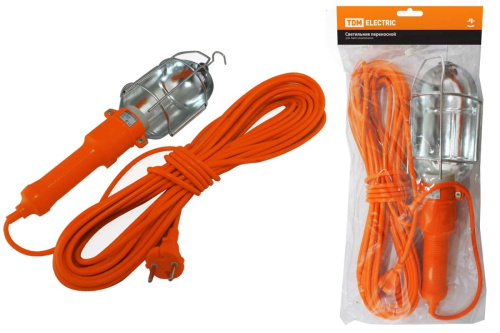 Светильник переносной УП-2Р круглая вилка 2Р/5метров ТДМ                                        