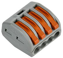 Строительно-монтажная клемма СМК 222-414 (50шт/упак) IEK          