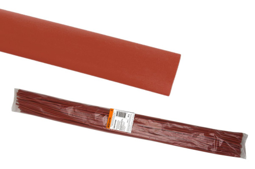 Термоусаживаемая трубка 30/15 красная по 1м (25 м/упак) ТУТнг ТДМ                                        