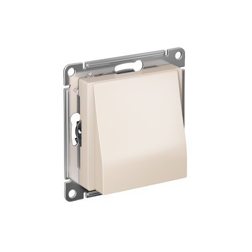 Вывод кабеля с/у AtlasDesign бежевый, механизм (упак-10шт) SchE                                        