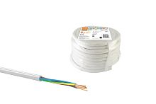 Провод ПВС 5х1,5 (10м) монтажно-бытовой, белый, Народный ТДМ          