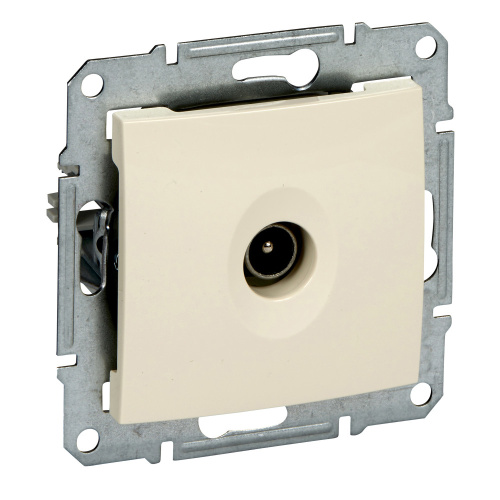 Антенна Sedna TV коннектор, механизм, бежевый (упак-10шт) SchE                                         фото 5                    