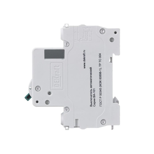 Автоматический выключатель 1п 16А С ВА-101 DEKraft                                         фото 3                    