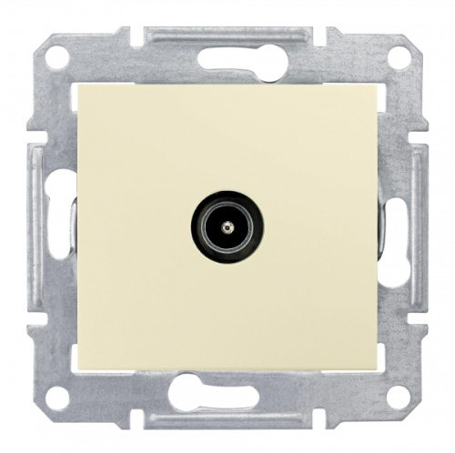 Антенна Sedna TV коннектор, механизм, бежевый (упак-10шт) SchE                                         фото 2                    