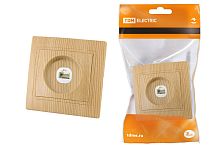 Розетка с/у Таймыр RJ11 1м сосна (телеф.) ТДМ          