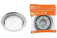 Светильник встраиваемый СВ 01-06 GX53 220 В 50 Гц хром ТДМ          