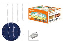 Гирлянда новогодняя "Занавес" 1,5х2,5 м, белый свет, 8 режимов, наружное использование, IP44, ТДМ          