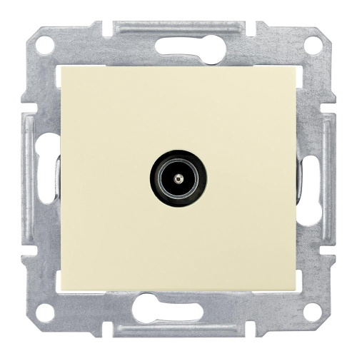 Антенна Sedna TV коннектор, механизм, бежевый (упак-10шт) SchE                                         фото 3                    