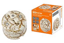 Выключатель фарфоровый поворотный с ручкой (бантик) 10А мраморный «Болонь» ТДМ          