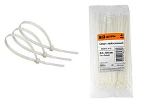 Хомут 4,8х400 нейлон (белый) (100шт) ТДМ          