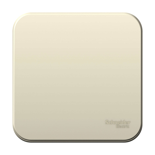 Выключатель о/у Бланка 1кл молочный IP20 10А с изол. пл. (упак-15шт) SchE                                        