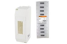 Бокс пластиковый КМПн 1/2 для наружной  установки IP20 инд. штрихкод ТДМ          