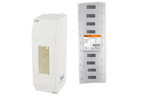 Бокс пластиковый КМПн 1/2 для наружной  установки IP20 инд. штрихкод ТДМ (аналог SQ0907-0101)                                         