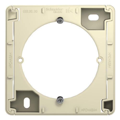 Коробка GLOSSA для наружного монтажа бежевый (упак-4шт) SchE                                        