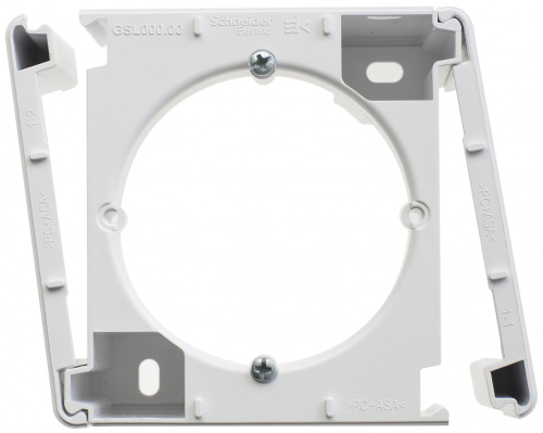 Коробка GLOSSA для наружного монтажа белый (упак-4шт) SchE                                         фото 2                    