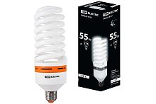 Лампа энергосберегающая 55Вт Е27 2700К КЛЛ-FS (73х218 мм) ТДМ          