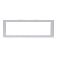 Рамка универсальная на 6 модулей, цвет белый          